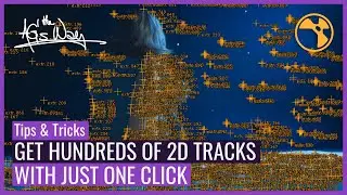 The AG's Way Nuke Compositing | Get hundreds of 2d tracks with just one click