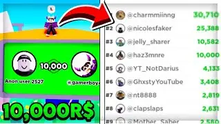 I GOT DONATED 10K ROBUX IN ROBLOX..