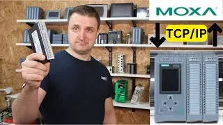 Siemens S7-1500 ModBus TCP/IP client communications with MOXA temperature RTD module. Eng