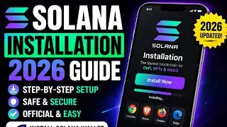 Solana Installation Guide 2026 🔥 Complete Setup for Developers (Step-by-Step) 
