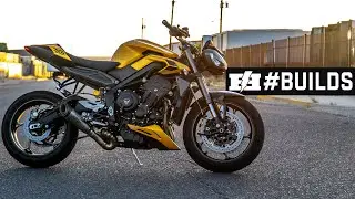 Its Louder! Straight Pipe Exhaust Triumph Street Triple 765! #triumph