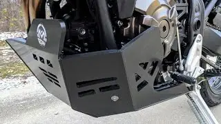 Tenere 700 Moose Racing Plastic Skid Plate Review