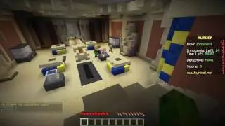Minecraft Murder Mystery - AHH! HE HAS A KNIFE