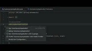 Run a Spring Boot app in IntelliJ
