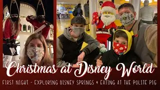 Disney Springs, Polite Pig, Lego Store, World of Disney | Disney World Christmas 2020 Vlog