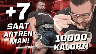 Ruh Hastası Bir Antrenman... Türkiye'nin En Güçlüsü ile 24 Saat Geçirdim! (Yeni Rekorlar Yolda!)