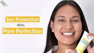 Best sunscreen for oily skin in india | Fixderma Shadow Pore Minimizing Sunscreen Gel SPF 50
