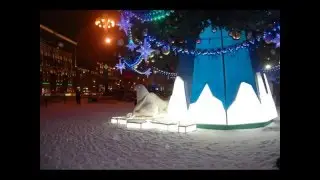 Москва,   центр города 12 января