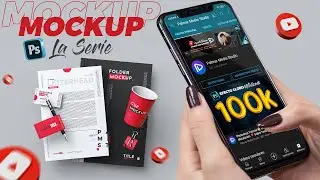 Photoshop Tutorial Cómo crear desde cero un Mockup de Smartphone o Teléfono con Photoshop MODO FÁCIL