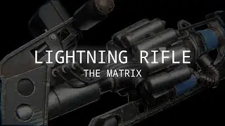 Matrix Lightning Rifle | 3D Asset #matrix #blender #3dassets