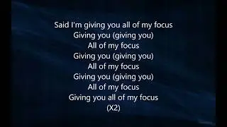 Focus - Graig David - Lyrics