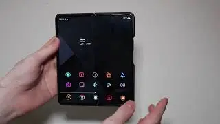Hyperion Launcher Working On The Galaxy Z Fold 4