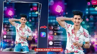 Instagram Live Cheating  Creative Photo Editing | Picsart Creative Photo Editing - Reyan Editz