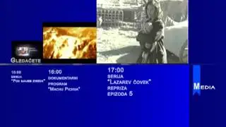 MEDIA TV najava programa Sreda PO PODNE 18 09 2013