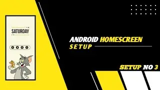 Nova Launcher Setup 2021| Homescreen Setup| Setup No #3