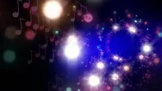 Music Notes / Not Balok Background Loop Effects No Copyright FREE Download