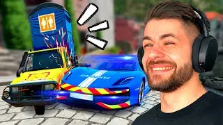 POLICE VS VOLEUR 5 sur BeamNG