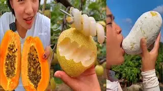 😍Bess Farm Fresh Ninja Fruits | Amazing Fruits Cutting Skills | Oddly Satisfying Videos