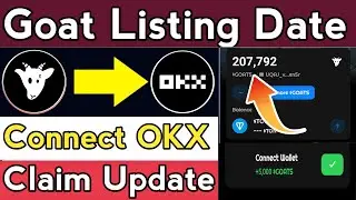 Goats Airdrop listing date || Goats Airdrop || Goats Airdrop update || Goats Airdrop New Update