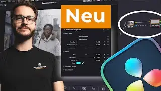 Tiefenunschärfe wie im iPhone | Defocus Background | DaVinci Resolve 19 Studio