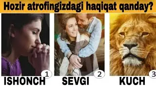 Rasmni tanlang va hozir siz uchun nima muhimroq ekanligini bilib oling