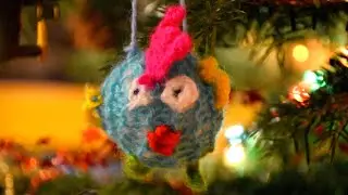 Как СВЯЗАТЬ новогодние игрушки своими руками
