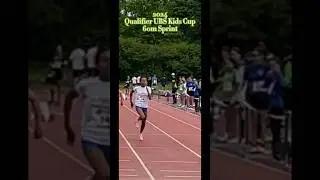 2024 Qualifier UBS Kids Cup - 60m Sprint #ellasmindfulness #ubskidscup #trackandfield #shorts