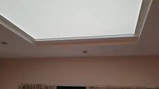 Electric Rooflight Blind in Hammersmith