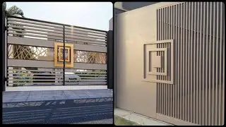 Top 30 Latest Main Gate Design In 2022 Catalogue | Main Gate Design | Ezdecor Architecture