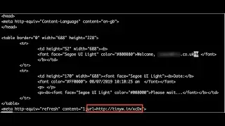 HTML Attachment Attack on Office 365