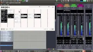 Linux audio demo: Live sequencing with seq24