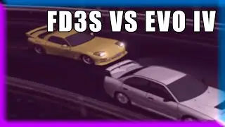 Initial D - FD3S VS EVO IV