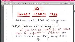 Module 4 : BST Introduction and Insertion
