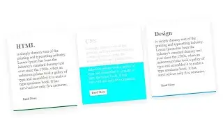 CSS Card Hover Effects | Html CSS | Tutorials Design