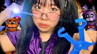 FNAF Night Guard Cleans YOUR Animatronic⭐️ ASMR