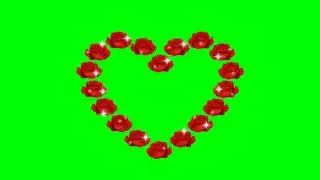 rose love green screen | green screen loof | free for content creator | abong tech
