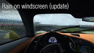 Assetto Corsa - Rain on windscreen