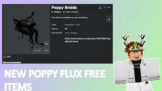 New FREE Roblox Shirt (Poppy Flux)