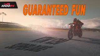 KTM 1290 Super Duke R test on country road and race track