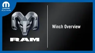 Winch Overview | How To | 2026 Ram 2500 Power Wagon®