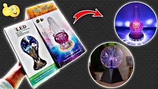 Water Fountain Flow Or Golden World Cup With RGB Lighting || Diwali Decoration Light