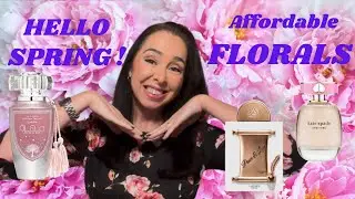 10 AFFORDABLE FLORAL PERFUMES 🌸🌺 for Spring  - Middle Eastern + Designer