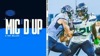 Seahawks Mic'd Up: K'Von Wallace - Preseason Week 2 | 2024 Seattle Seahawks