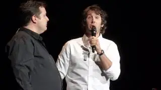 Josh Groban and Jos - talking and translating