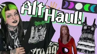 Alternative Clothing & Makeup Haul // Emily Boo