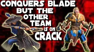 conquers blade but the other team is on crack