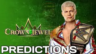 WWE Crown Jewel 2024 Predictions #wwe #raw #smackdown #crownjewel #wrestling