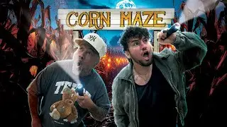 I Walked Through HAUNTED Corn Maze w/ My Dad😂💀