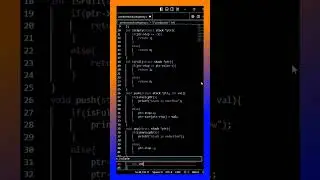 peek operation on stack using arrays 