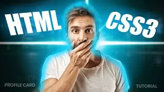 Profile Card Using HTML CSS Only 🧐